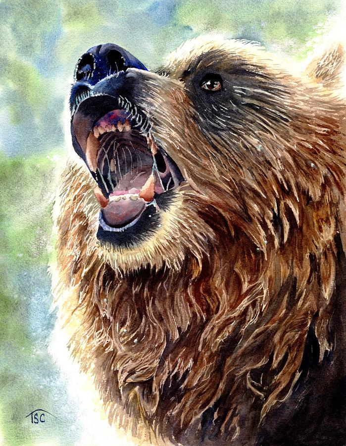Bear Painting by Tammy Crawford
