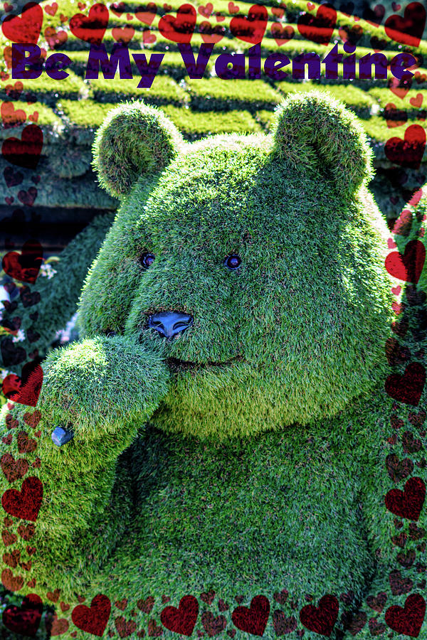 Bear your Heart Digital Art by LGP Imagery