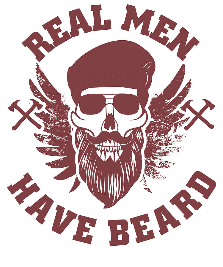 Beards are the new six pack - beard design for beard wearers Digital ...