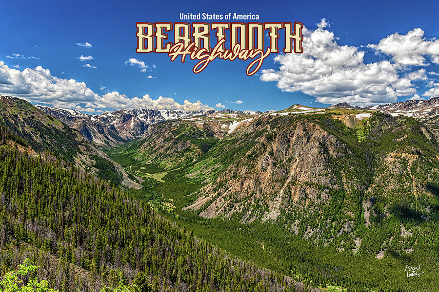 Beartooth Highway Wyoming and Montana Photograph by Gestalt Imagery ...