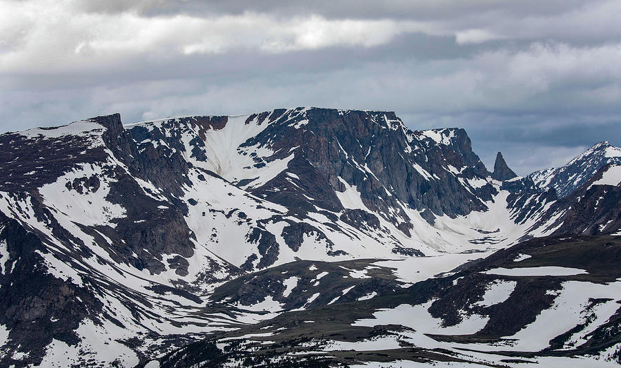 Beartooth Mountain Landscape In Spring Photograph by Dan Sproul