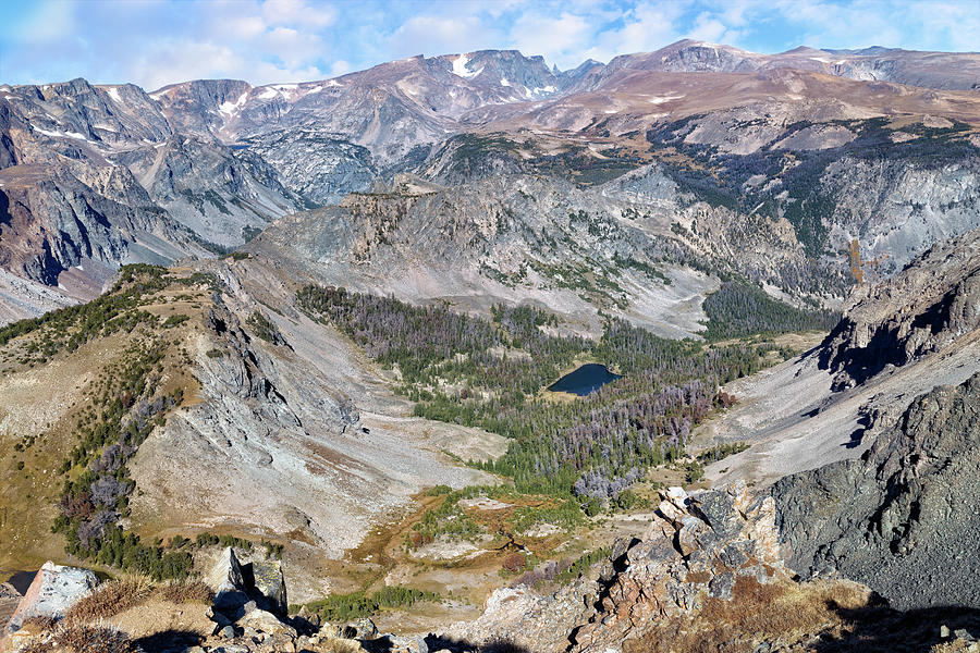 Beartooth Range In The Northern Rockies Photograph