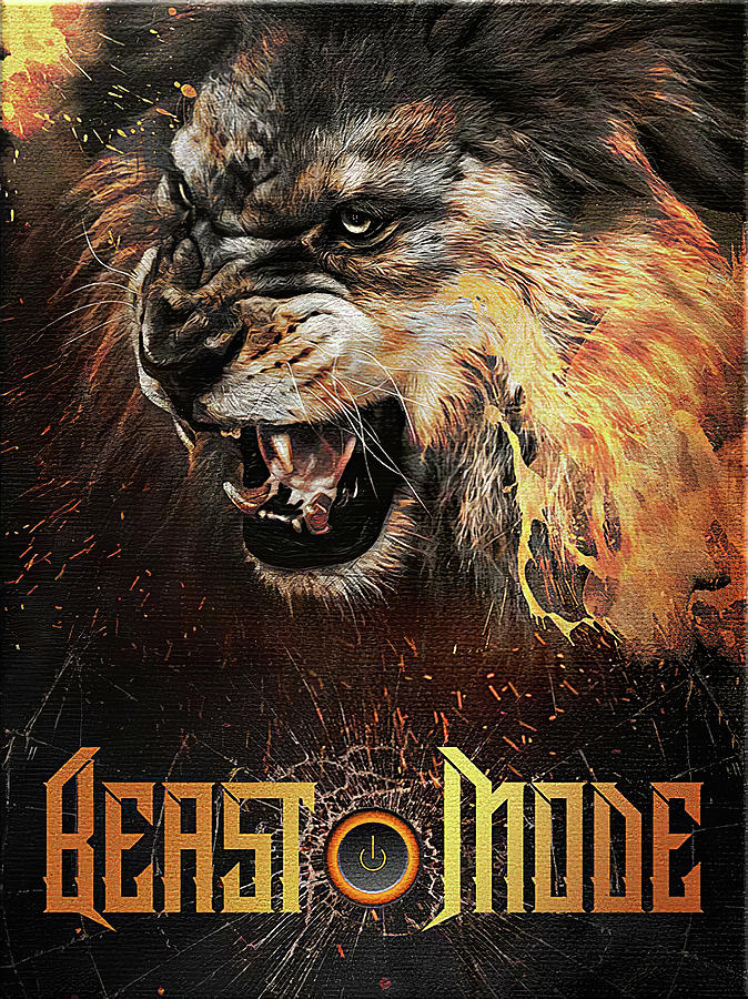 Beast Mode Lion Digital Art by Hai Dang - Fine Art America