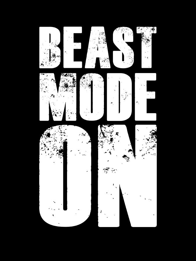 Beast mode On Digital Art by Naxart Studio - Pixels