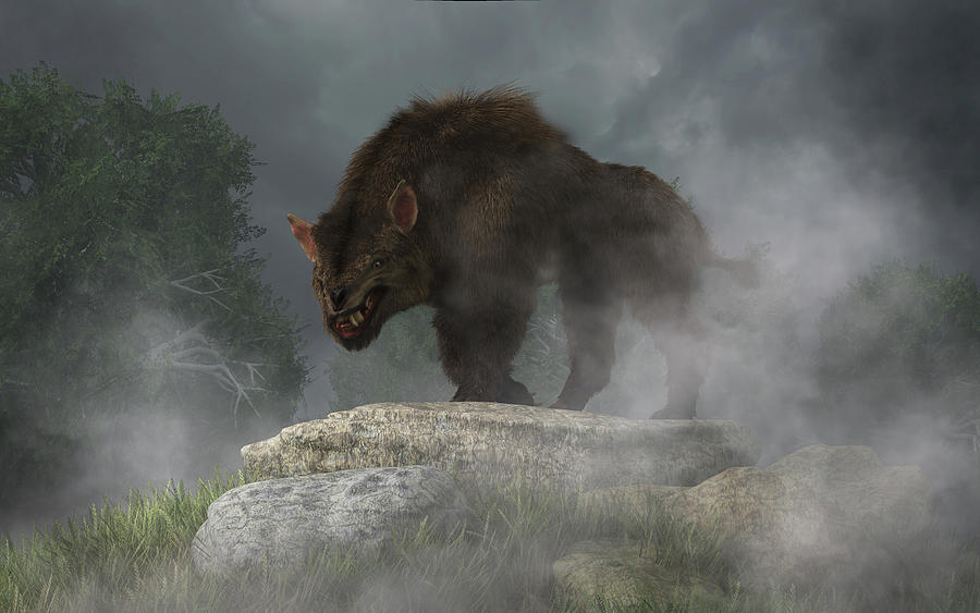 Beast of Gevaudan Digital Art by Daniel Eskridge - Fine Art America