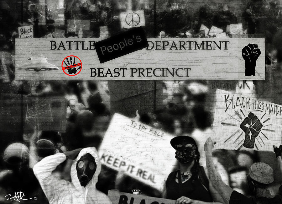 Beast Precinct Digital Art by Ricardo Dominguez