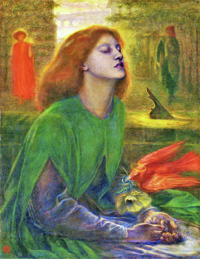 Beata Beatrix, 1864 - Digital Remastered Edition Painting by Dante Gabriel Rossetti
