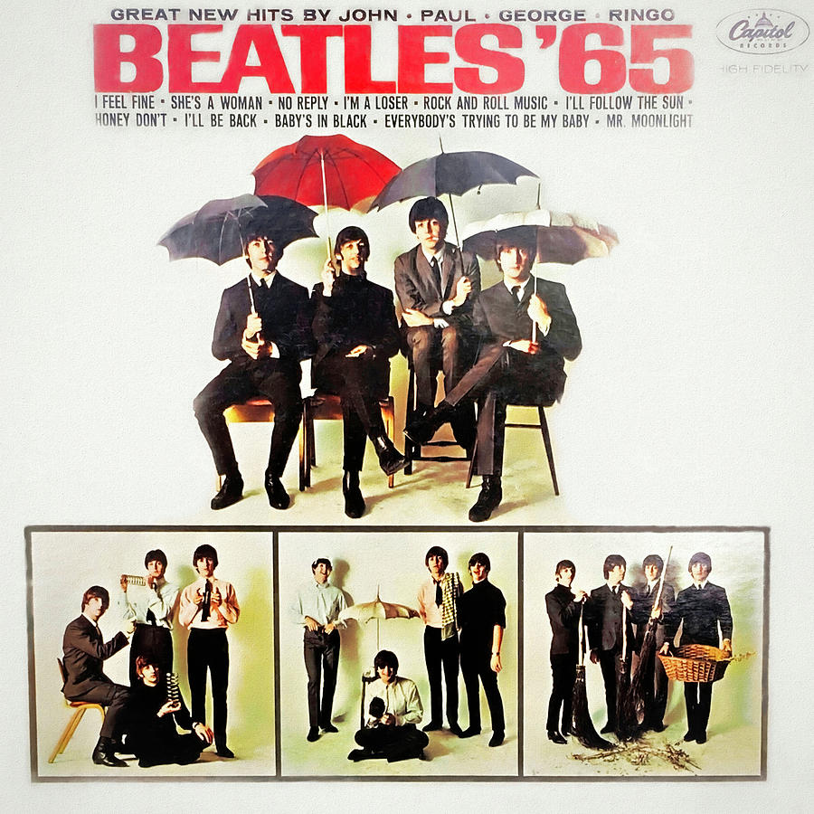 Beatles '65 Album Cover Photograph By Donna Kennedy