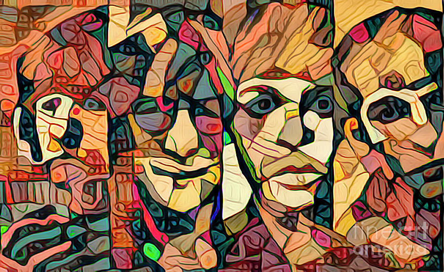 Beatles Abstract Digital Art