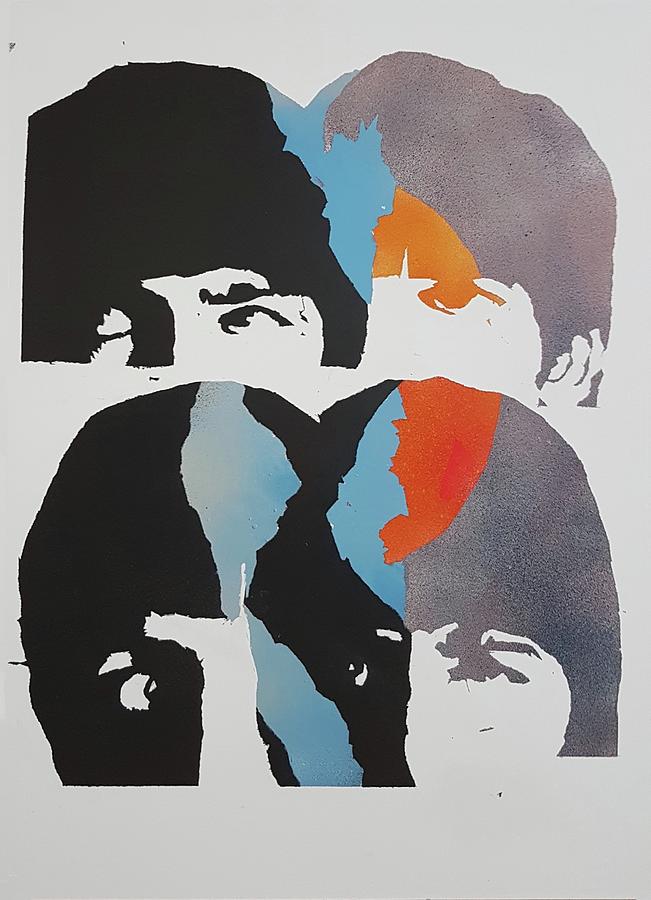 Beatles Painting by Paul Lovering