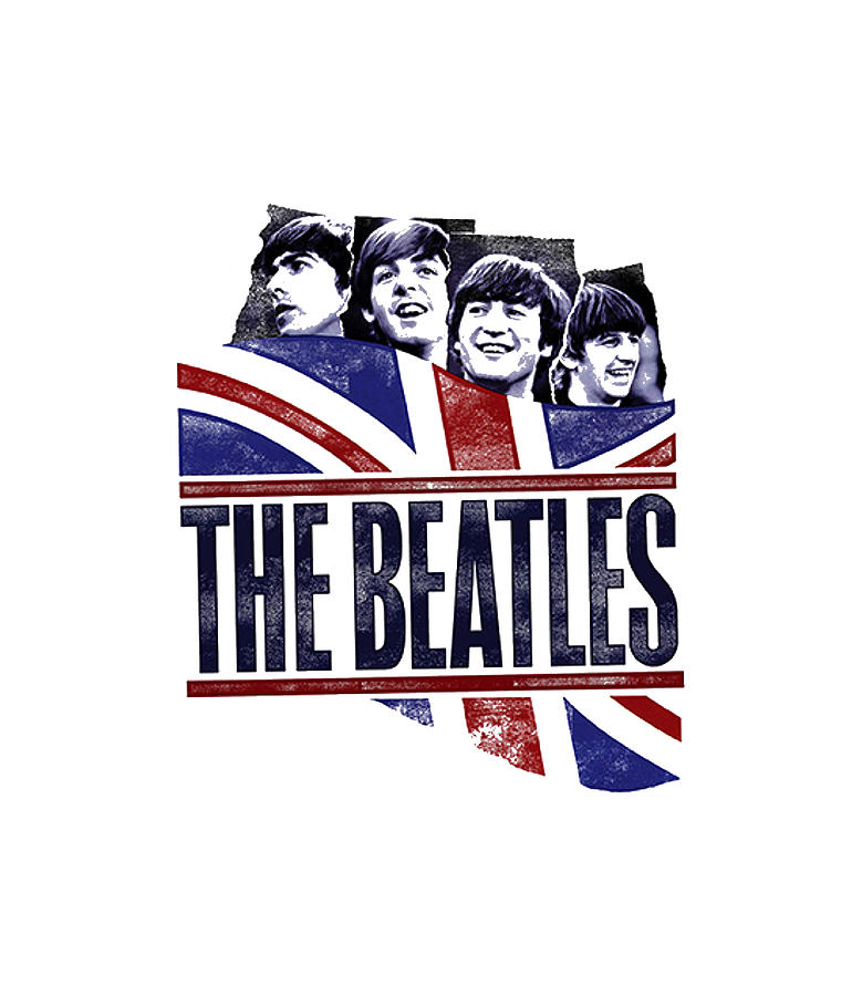 Beatles With Flag Digital Art by Halim Vero - Fine Art America