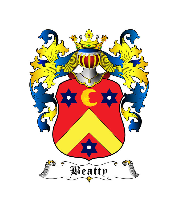 Beatty Family Crest Photograph by Cathal Devlin - Fine Art America