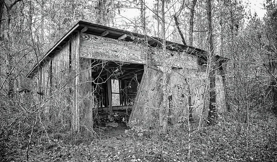 Beaufort County Rural Decay - Eastern North Carolina Photograph by Bob Decker
