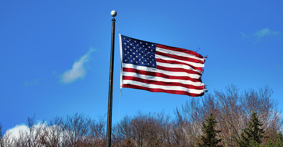 Beautiful American Flag Photograph by Scott Burd