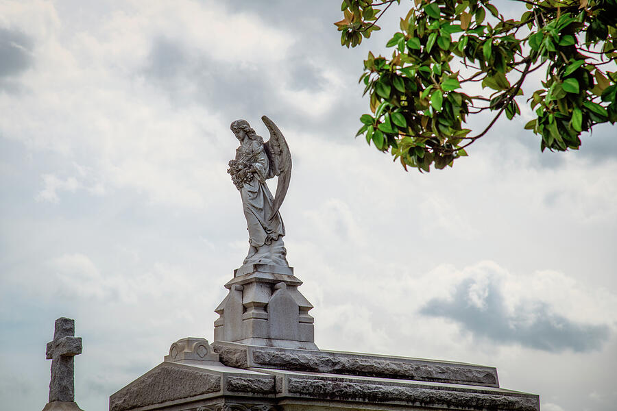 New Orleans Photograph - Beautiful Angel by Robert J Wagner