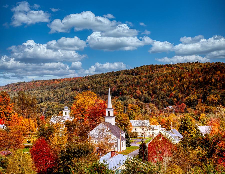 Beautiful Autumn In Vermont Photograph by Mountain Dreams - Fine Art ...