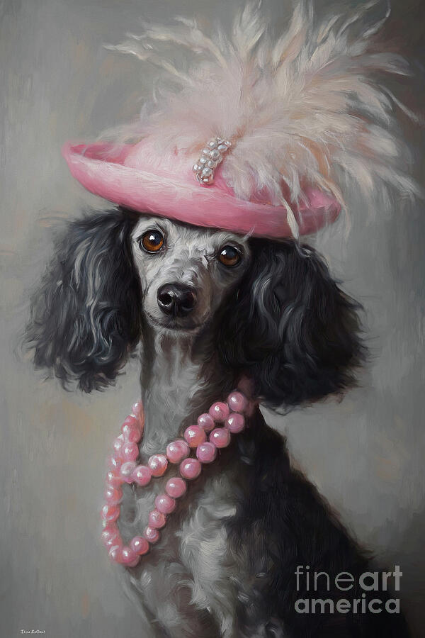 Beautiful Bijou 2 Painting by Tina LeCour Beautiful Bijou 2 Painting by Tina LeCour