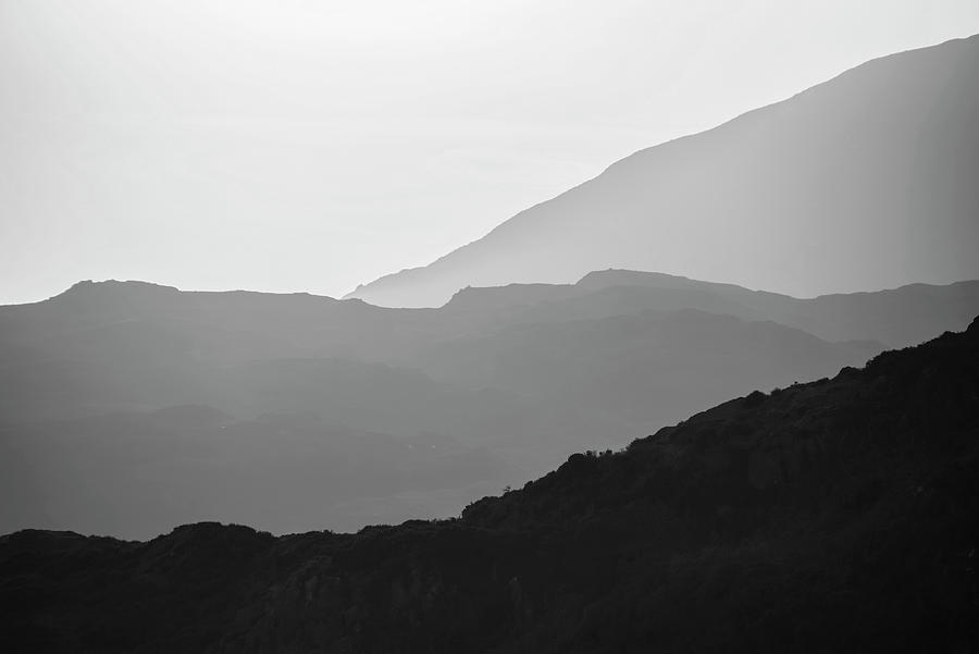 Beautiful Black and white beautiful layered effect landscape ima ...