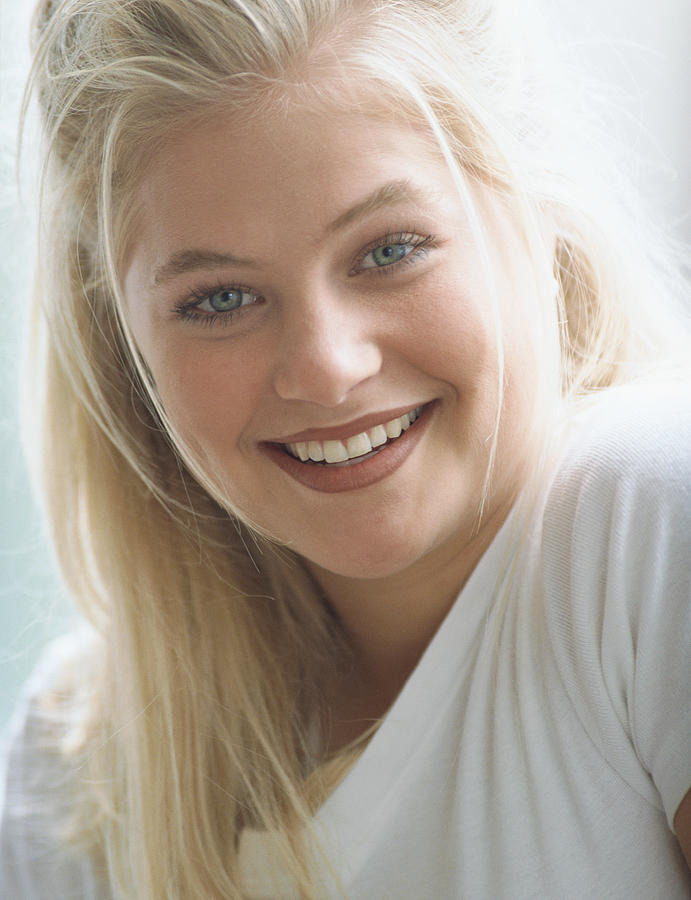 Beautiful Blonde Woman Smiling Photograph by Photodisc