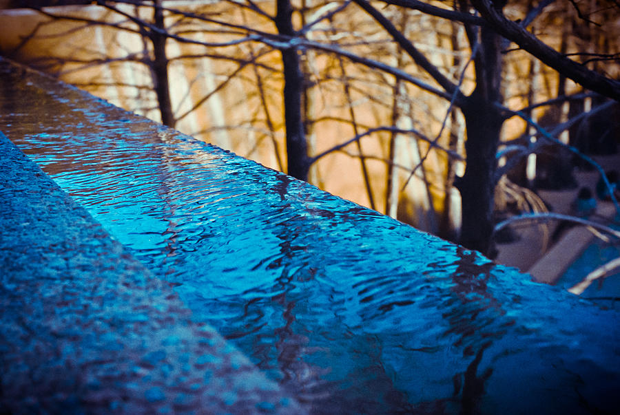 Waterfall Photograph - Beautiful Blue Waterfalls by Linda Unger