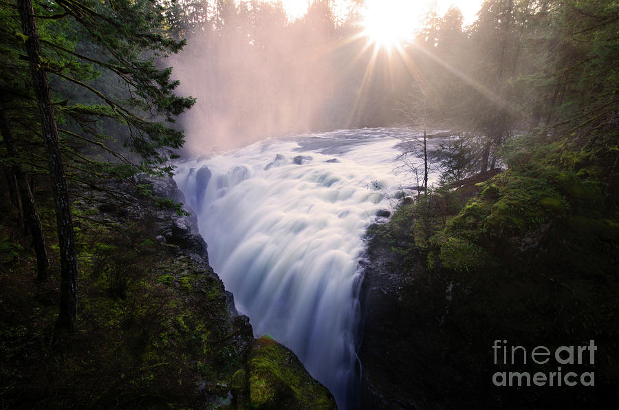 Waterfall Photograph - Beautiful Canada by Bob Christopher