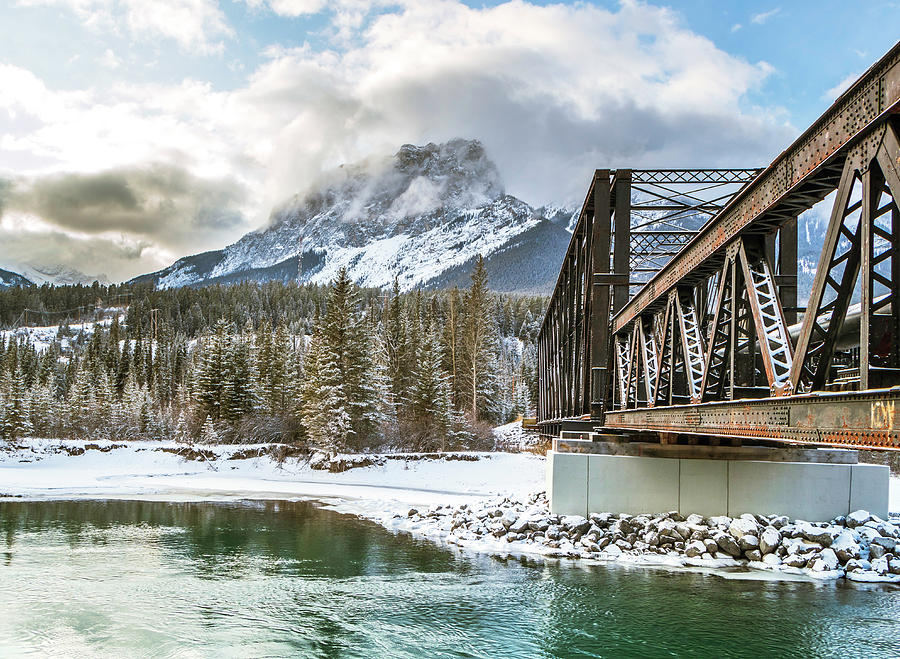 Beautiful cold afternoon in Canmore Photograph by Martin Pedersen