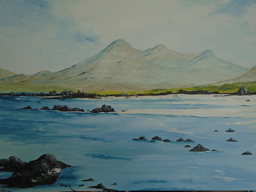 Beautiful Connemara Ireland Painting by Conor Murphy