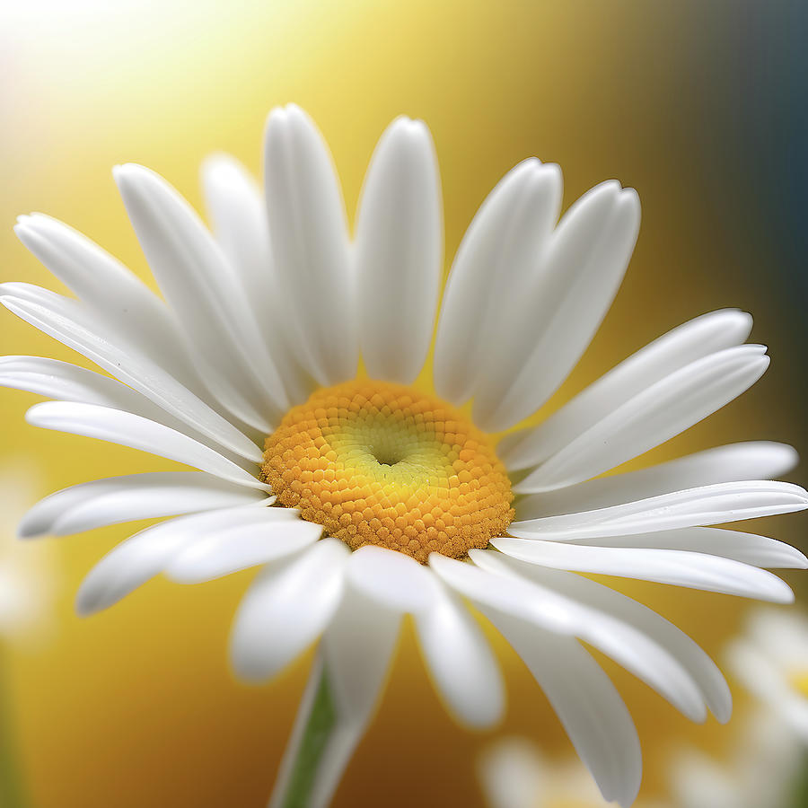 Beautiful Daisy Flower Digital Art by Ray Shrewsberry
