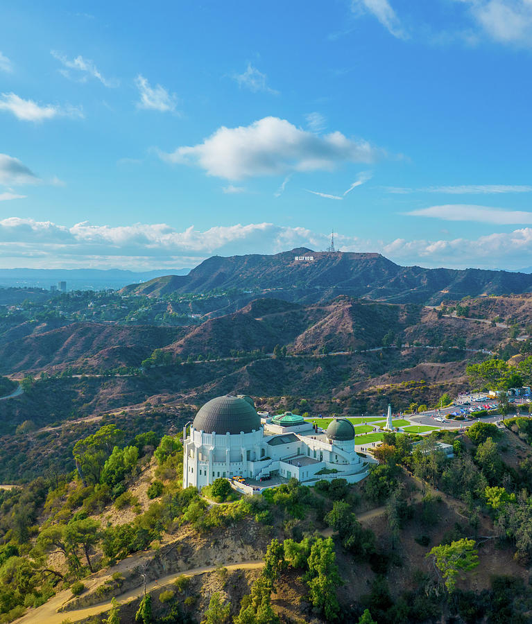 Beautiful Day At The Griffith Observatory Photograph