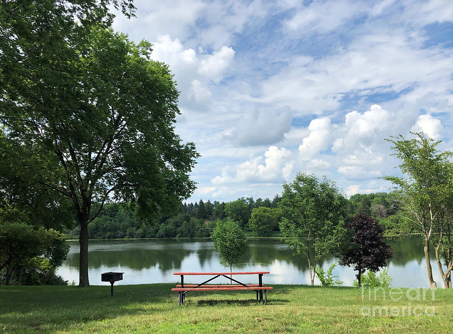 Beautiful Day For A Picnic Photograph by Kathy M Krause