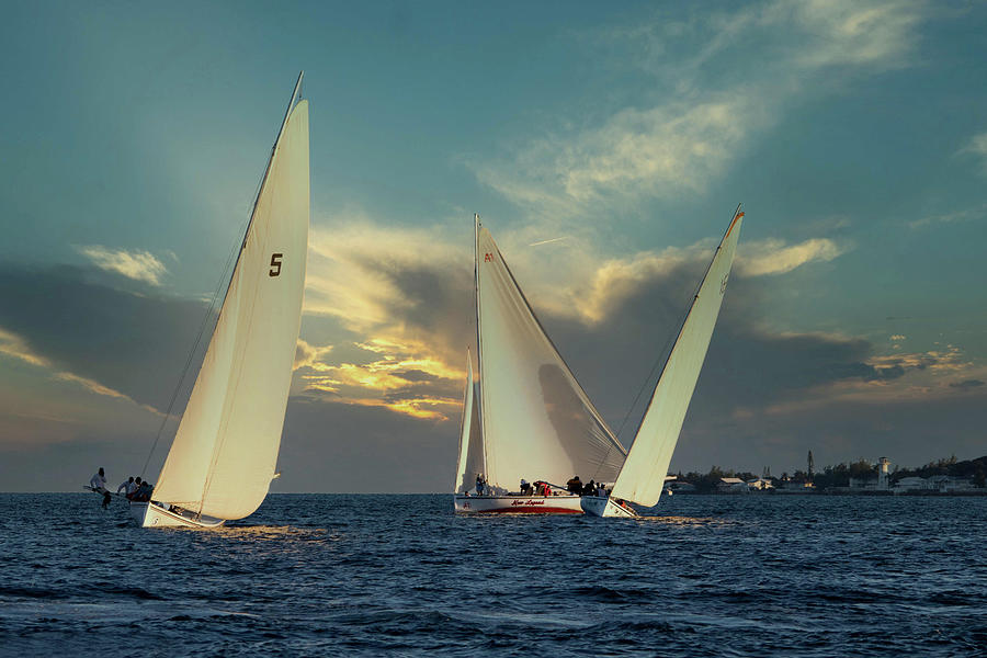 Beautiful  Day for Sailing Photograph by Montez Kerr
