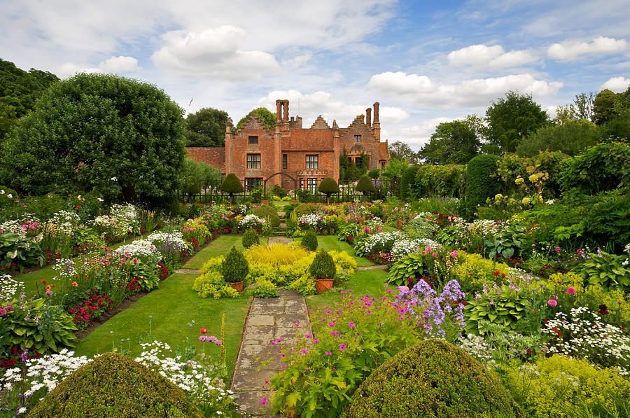Beautiful English Garden Photograph by Phototropic