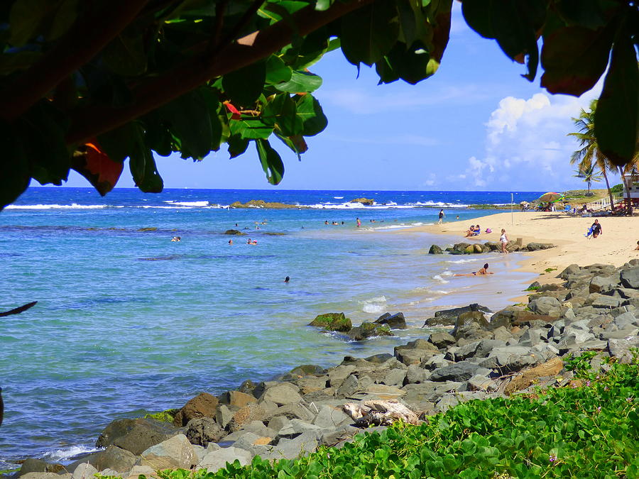 Beautiful Escambron Beach In San Juan Puerto Rico Photograph