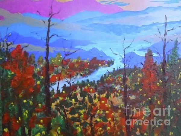 Beautiful Fall Day Painting by Patrick Grills