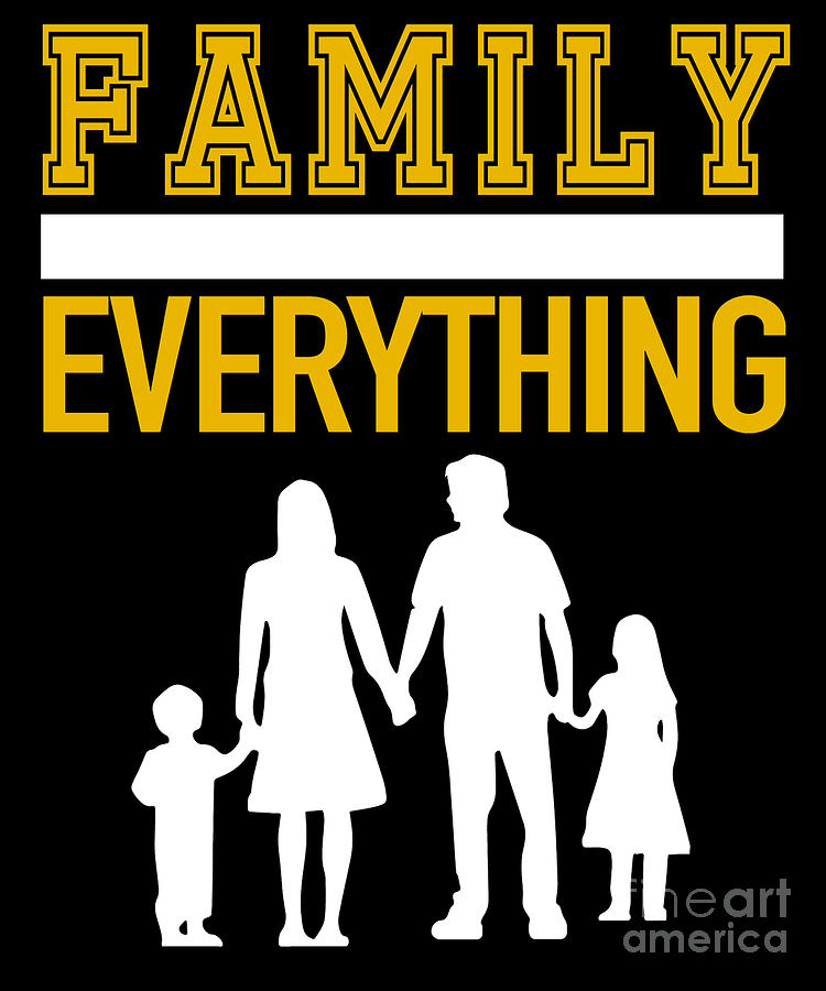 Beautiful Family Over Everything Digital Art by Funny4You Fine Art