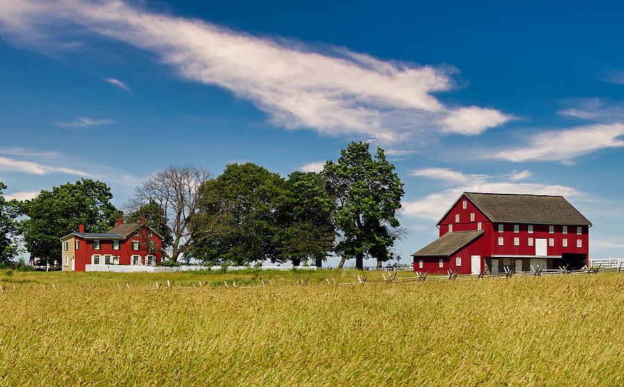 Gettysburg National Park Photograph - Beautiful Farm near Gettysburg, Pennsylvania by Mountain Dreams