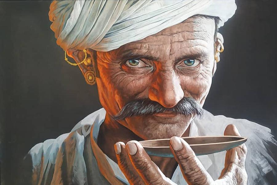 Beautiful Fine Painting   Painting by Manish Vaishnav
