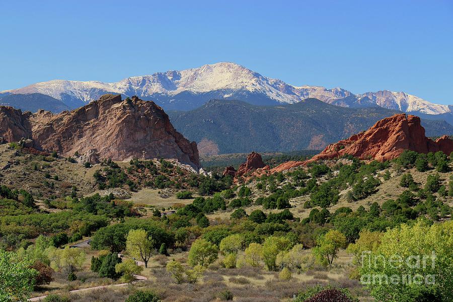 Beautiful Garden of the Gods Photograph by Veronica Batterson
