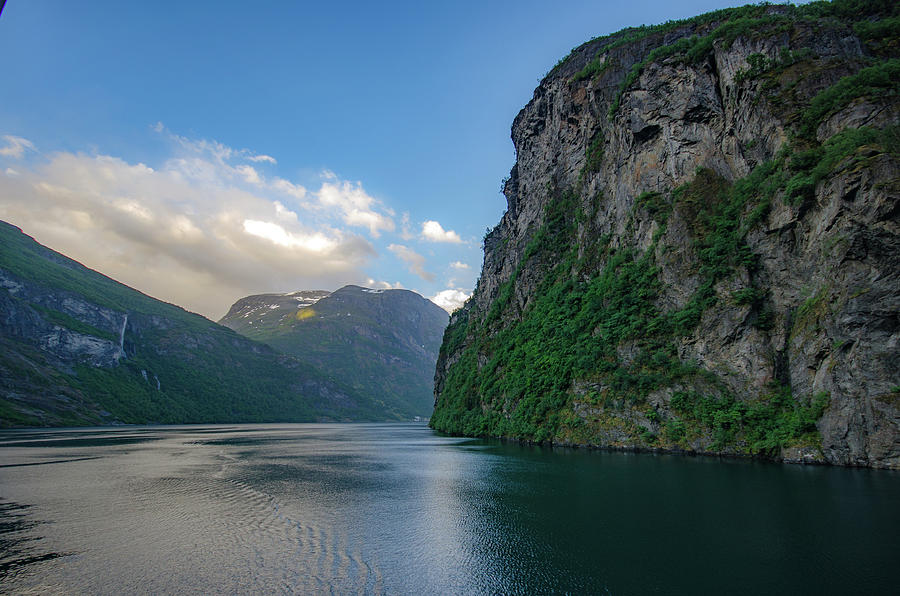 Beautiful Geiranger Fjord in Norway Photograph by Matthew DeGrushe