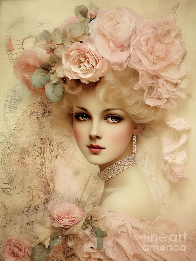 Beautiful In Blush Painting by Tina LeCour