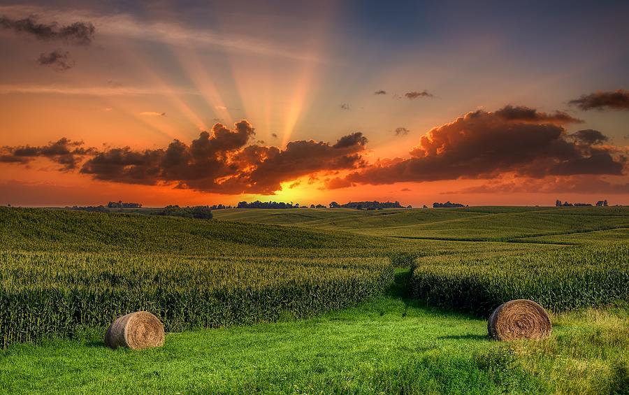 Beautiful Iowa Sunrise Photograph by Mountain Dreams Fine Art America