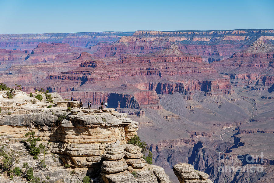 Beautiful Landscape Around The Famous Mather Point Photograph