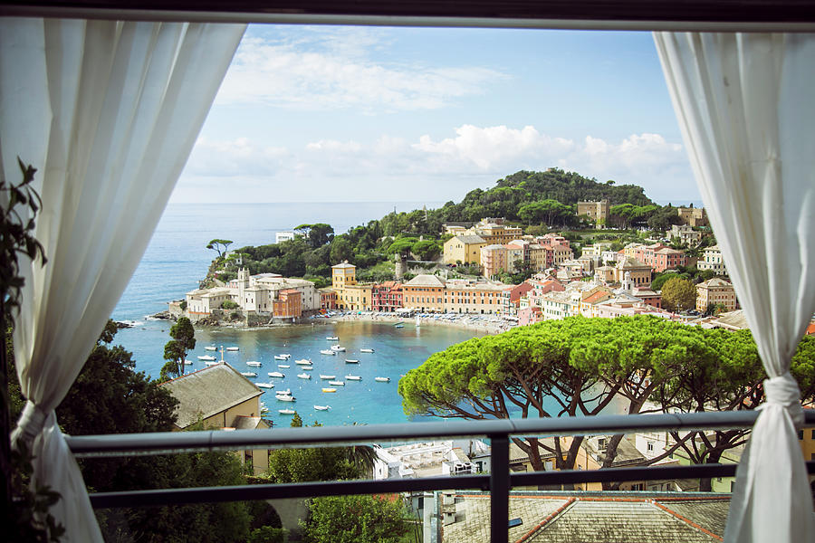 Beautiful Landscape View from Luxury Hotel in Italy Photograph by ...