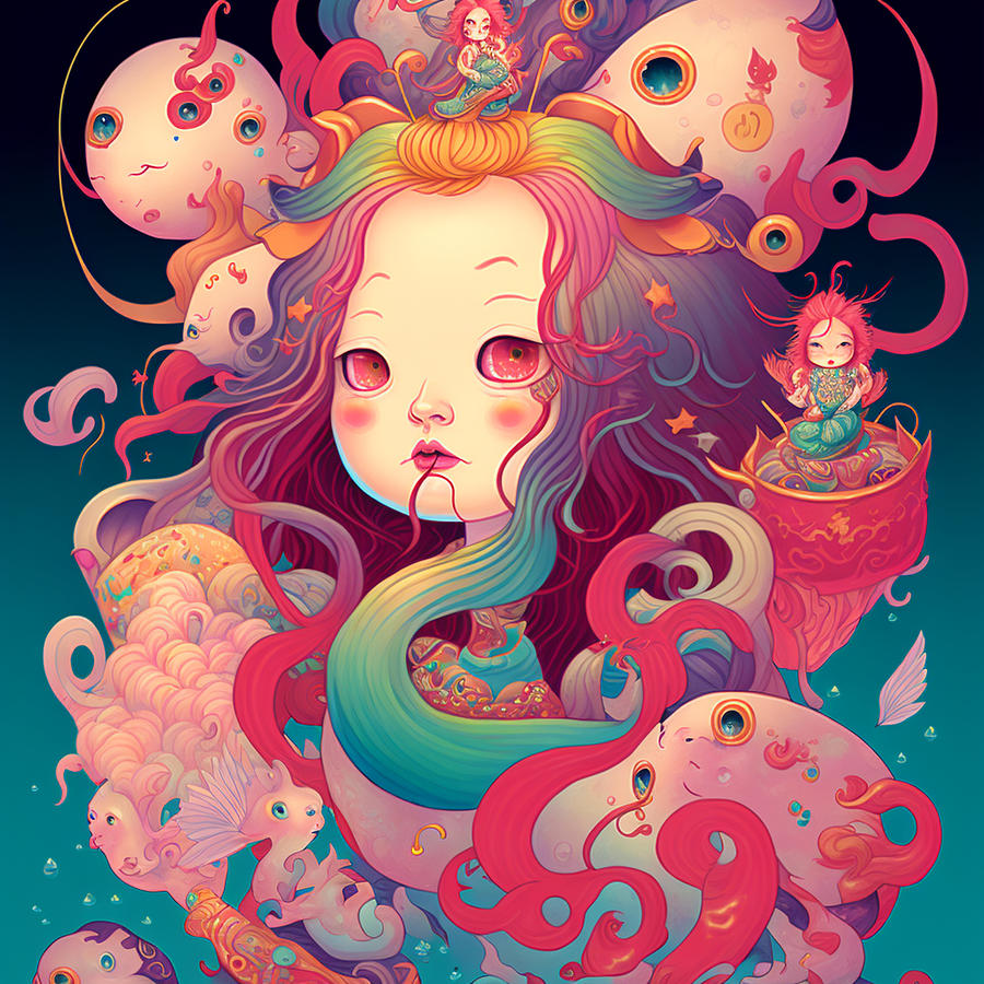 Beautiful Monster Digital Art by Kailooma X TheDol - Fine Art America