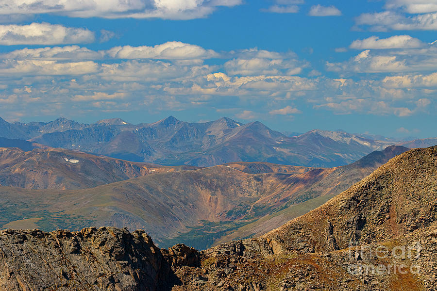 Beautiful Mount Evans Colorado Photograph by Steven Krull
