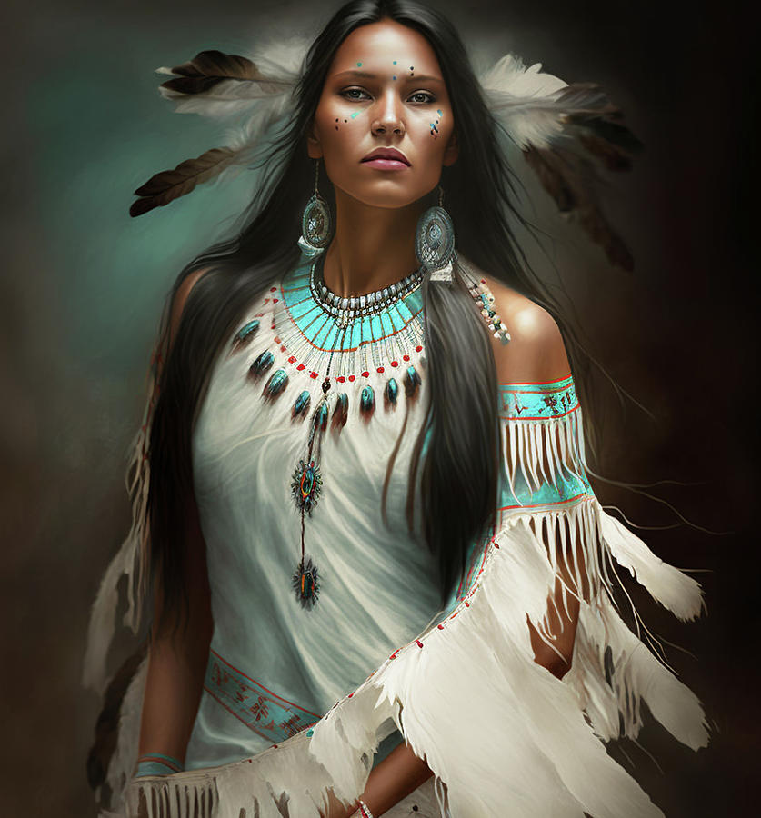 Beautiful Native II Photograph By Athena Mckinzie - Fine Art America