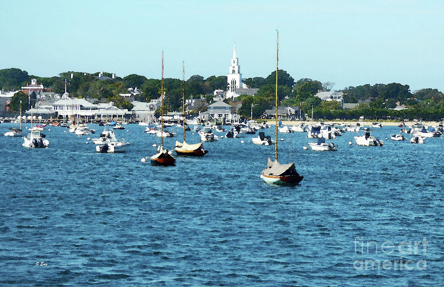 Beautiful Nantucket Day Painting by Sharon Williams Eng