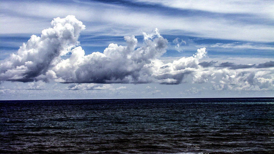 Beautiful Ocean Clouds Photograph