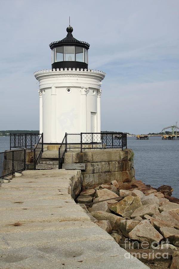 Portland Photograph - Beautiful Old Breakwater Light Of Portland by Christiane Schulze Art And Photography