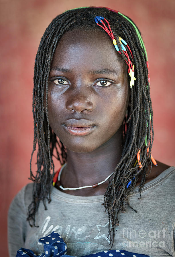 Portrait Photograph - Beautiful OvaZemba  by Tony Camacho